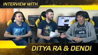 Interview with Ditya Ra amp Dendi  Bootcamp 2016 ENG SUBS [upl. by Catlaina308]