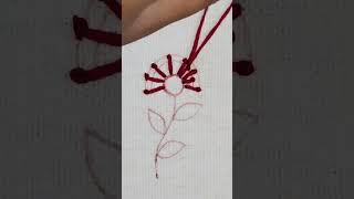 Flower embroidery  embroidery stitch  embroidery work [upl. by Nich161]