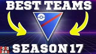 Top 5 BEST Great League Pokemon GO Teams For GO Battle League [upl. by Reeves]