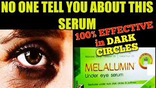 Dark Circle Treatment  Melalumin Under Eye Serum uses in Hindi  Melalumin under Eye Serum Heena [upl. by Meris956]