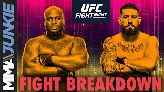 Derrick Lewis vs Chris Daukaus prediction  UFC Fight Night 199 breakdown [upl. by Furgeson]