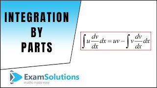 How to do Integration by Parts with limits [upl. by Plumbo]