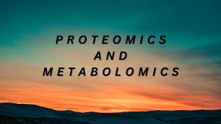 proteomics and metabolomics Importance and applications [upl. by Gerstner]