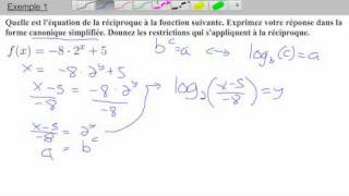 Réciproque des fonctions exponentielles et logarithmique [upl. by Eaj]