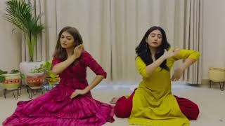 Shruti Sinha attempted this beautiful dance choreograpy with Sana Dhyani on Saudebazi Encore [upl. by Alleacim]