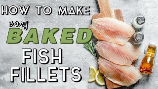 How to Make Easy Baked Fish Fillets  MyRecipes [upl. by Adnaerb]