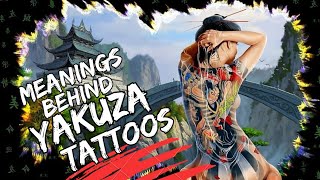 Meanings Behind Yakuza Tattoos [upl. by Geiss381]