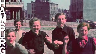 Hamburg 1948  Einzigartige Filmaufnahmen in Farbe und HD [upl. by Price186]