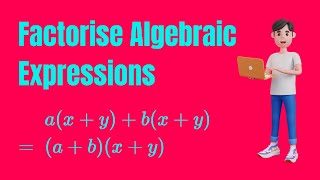 💯 How to Factorise Algebraic Expressions using Common Factors in Brackets [upl. by Areid]