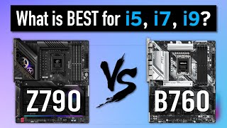 Your Guide to Buying the Perfect Motherboard for Intel 13th14th Gen i3 i5 i7 i9 B760 vs Z790 [upl. by Daza921]