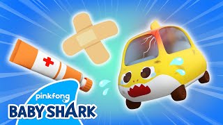 ✨NEW Ive Got a Boo Boo Song  Nursery Rhymes for Kids  Baby Shark Toy Car  Baby Shark Official [upl. by Ardnuhsor]