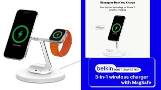 Boost Your Charging Game with Belkins 3in1 Wireless Charger [upl. by Korey]