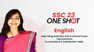 SSC English 2nd Paper  Part 2  SSC 2023 One Shot Live [upl. by Neneek684]