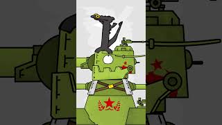 Toothless dancing Meme on the KV44 tower  cartoon about tanks kv44 cartoon pasha steel meme [upl. by Varney701]