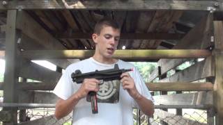 HFC T77 GBB Airsoft Gun ChronoSlowMotion [upl. by Kristo659]