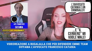 VIDEOREAZIONE A BUGALALLA CHE DIFFAMA LAVV FRANCESCO CATANIA [upl. by Koziara501]