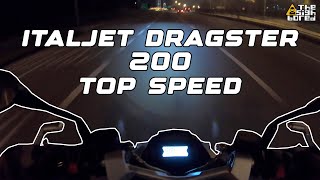 Italjet Dragster 200 Top Speed Test Run [upl. by Nowell376]