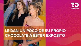 Ester Expósito es IGNORADA por la hija de Michael Jackson [upl. by Ydderf]