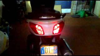 X max 125 Xenon 5000k5 Led SMD36 Led Stop [upl. by Rosabel299]