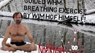 BEST WIM HOF GUIDED BREATHING EXCERCISE by Wim Hof  SIMPLE amp EASY step by step [upl. by Pliner624]