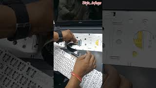 How To ReplaceChange Any Laptop KeyboardReplace Laptop KeyboardChange Your Laptop Keyboardshorts [upl. by Azzil]