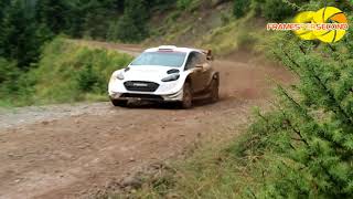 Ford fiesta WRC test day 2  2018 Greece [upl. by Nnairda]