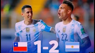 Chile 12 Argentina Full Extended highlights 2022  World cup Qualifier match 2022Arg vs Chi [upl. by Penny166]