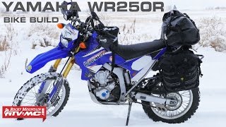 Yamaha WR250R ADVDual Sport Bike Build [upl. by Yelsnya]