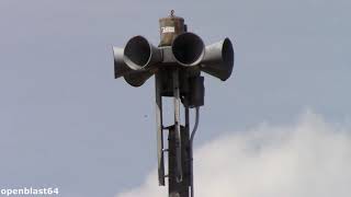 Federal Signal STL10 siren test Okauchee Lake WI [upl. by Towbin]