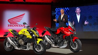 2024 HONDA CB1000 TYPE X amp HONDA CB1000 HORNET OFFICIALLY LAUNCHED AT EICMA 2023 [upl. by Gauldin]