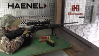 Shooting a HAENEL JAEGER 10 Varmint Sporter caliber 308 Win [upl. by Eloisa]