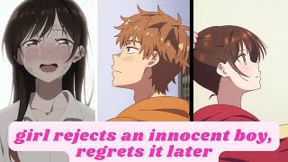 Top 20 Heartfelt Romance Anime Where Girl Rejects Innocent Boy and Regrets It  Cuteeanimebook [upl. by Niu688]