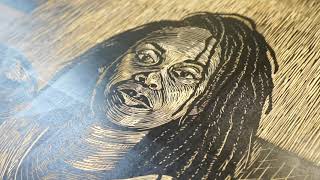 Woodblock Printing Process  quotCarving Out Timequot by LaToya Hobbs [upl. by Longawa]