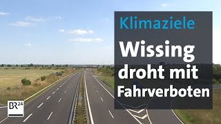 Bundesverkehrsminister Volker Wissing FDP droht mit Fahrverboten  BR24 [upl. by Assiram]