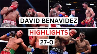 David Benavidez 270 Highlights amp Knockouts [upl. by Slack]