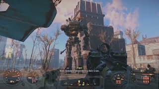 Fallout 4  Liberty Prime Man Handles Super Mutant Behemoth [upl. by Sapphera686]