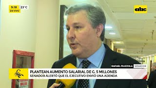 Ejecutivo pide aumento salarial para senadores y diputados [upl. by Ynnaffit]