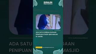 Polisi Catat Ada Satu Korban Dugaan Penipuan Stiker QRIS Masjid di Jaksel shorts qris [upl. by Adallard]