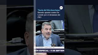 Ritondo cruzó a De Loredo y llamó al radicalismo a quothacerse cargo de lo que votaronquot [upl. by Hacissej676]