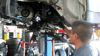 HOW TO REMOVE TRANSMISSION ON MINI COOPER [upl. by Roxie]