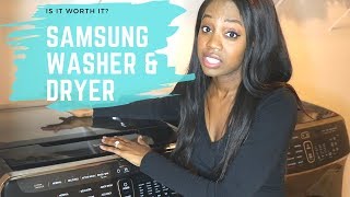 New Samsung Flex Washer amp Dryer Review Worth buying My honest thoughts [upl. by Held139]