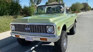 1971 Chevy Blazer K5 4x4 SOLD 9513485794 [upl. by Foskett92]