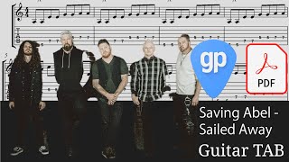 Saving Abel  Sailed Away Guitar Tabs TABS [upl. by Ainelec509]