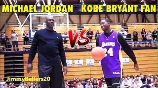 51year old Michael Jordan vs Kobe Bryant Fan [upl. by Edva]