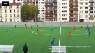 2017 11 12 U17 NATIONAUX ACBB vs Montrouge fc 92 [upl. by Sothena694]