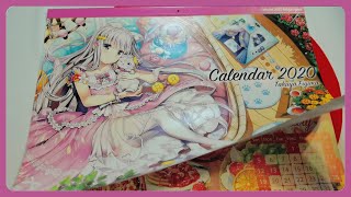 Fujima Takuya Artist Calendar 2020 Unboxing Deutsch 4K [upl. by Talbot528]