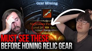 LOST ARK 1 ADVICE FOR RELIC GEAR HONING [upl. by Kealey]