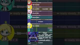 Vocalonly Giga  Ready Steady  VOCALOID X6 [upl. by Aicatan128]