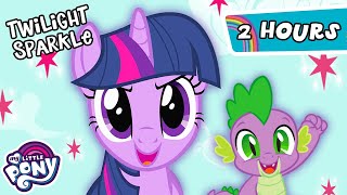 My Little Pony Friendship is Magic  Twilight Sparkle BEST Episodes  2 Hours [upl. by Nylauqcaj403]