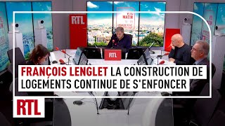 François Lenglet  la construction de logements continue de senfoncer en France [upl. by Nealah]